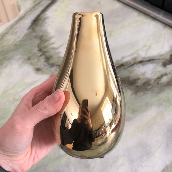 Hobby Lobby Other - Gold teardrop shape vase